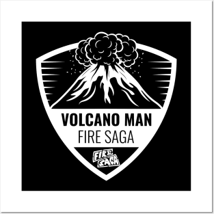 Volcano Man Posters and Art